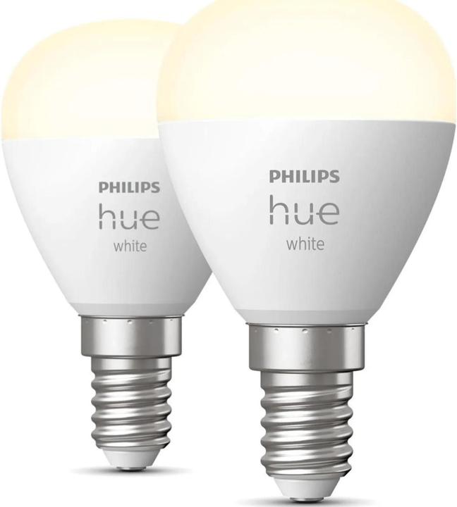 Image du produit Philips Hue Teinte White Luster (E14, 5.70 W, 470 lm, 2 x, G)