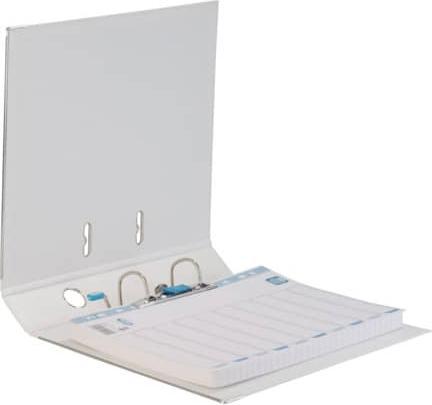 Immagine prodotto Elba Cartella rado plast, larghezza dorso: 50 mm, bianco DIN A4, copertina esterna/interna in PVC, con (A4, 50 mm, 1 Pezzo/i)