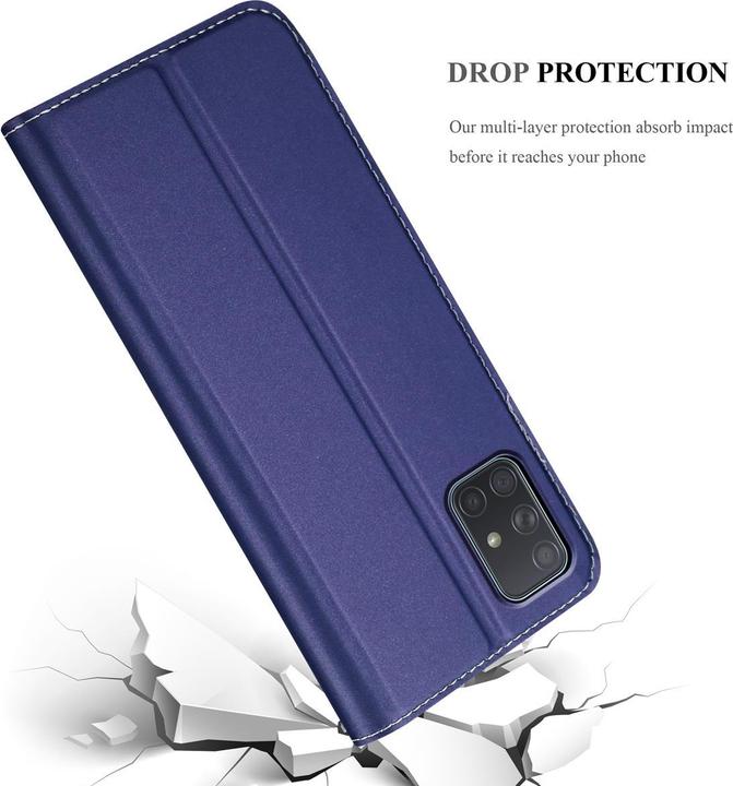 Actual product image Cadorabo Book Classy Style Cover (Samsung Galaxy A71 5G)