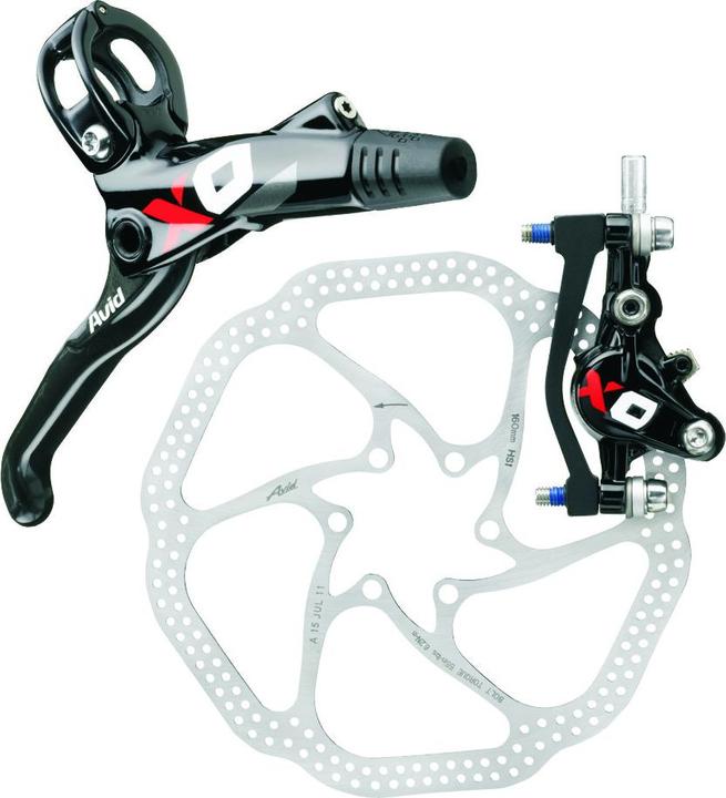 Avid X.O GS 160mm HS1 Rotor, schwarz/
