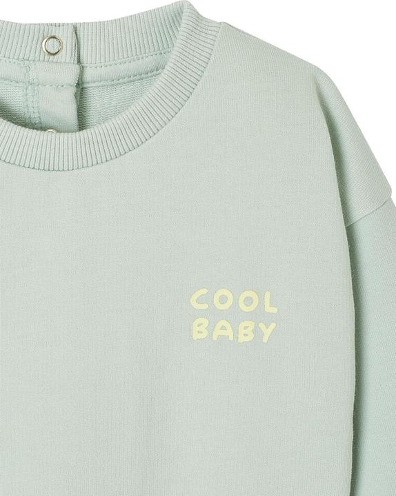 Actual product image Vertbaudet Baby-Set: Sweatshirt & Shorts, mit Recycling-Polyester (68)