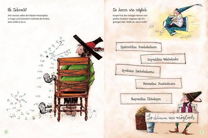 Produktbild Mein grosses Räuber Hotzenplotz-Rätselbuch (Deutsch, Otfried Preussler, Mathias Weber, F. J. Tripp, 2018)