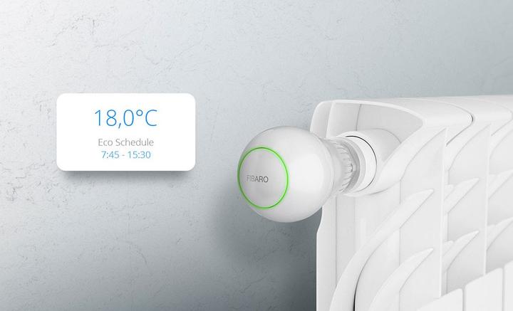 Actual product image Fibaro Radiator Thermostat