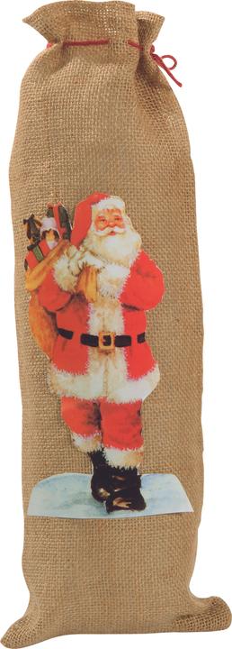 Actual product image Folia Santa Claus jute bag (Gift bag)