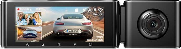 Produktbild AZDome M550Pro (WLAN, Nachtsicht, GPS-Empfänger, Beschleunigungssensor, Eingebautes Mikrofon, 4K)