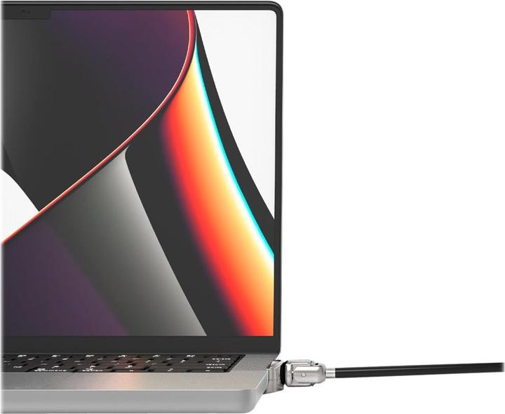 Produktbild Maclocks Ledge adapter for 2021 M1 MacBook Pro 14" + Keyed Cable Lock (ETA April 1st)