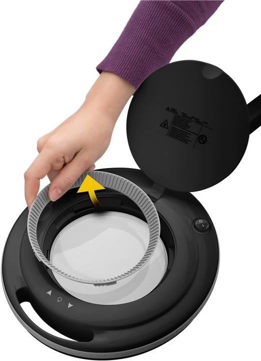 Productafbeelding Goobay LED klemloeplamp, 10 W, zwart (800 lm)