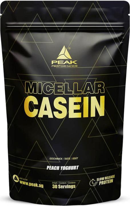 Image du produit Peak Ice Works Caséine micellaire (Yaourt à la pêche, 1 pcs, 900 g)
