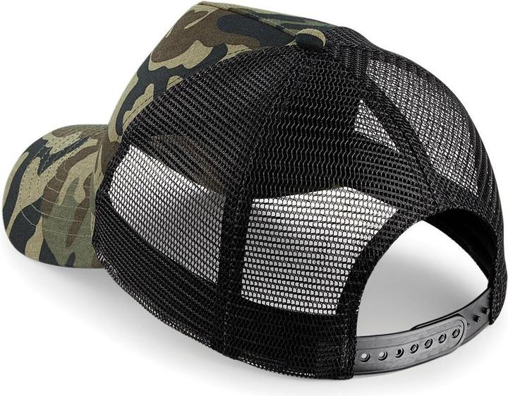 Produktbild Beechfield Retro Camouflage Truckerkappe Baseballkappe Mit Tarnmuster (One Size)