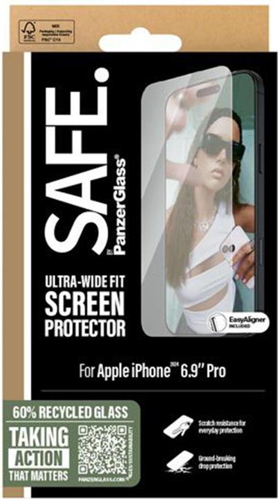 Produktbild PanzerGlass Safe. (1 Stück, Apple iPhone 16 Pro Max)