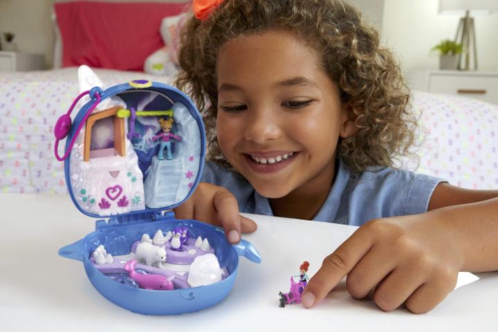Actual product image Polly Pocket Compact Playcase Arctic Fun