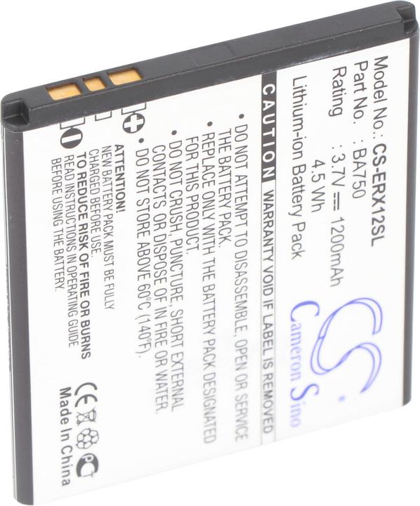 Image du produit Sony Akku Xperia arc Akku BA750 Xperia X12