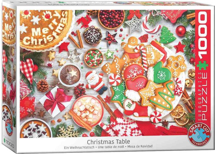 Produktbild Eurographics Ein Weihnachtstisch (1000 Teile)