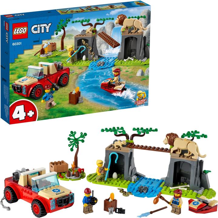 Image du produit LEGO Véhicule tout-terrain de sauvetage des animaux (60301, LEGO City)