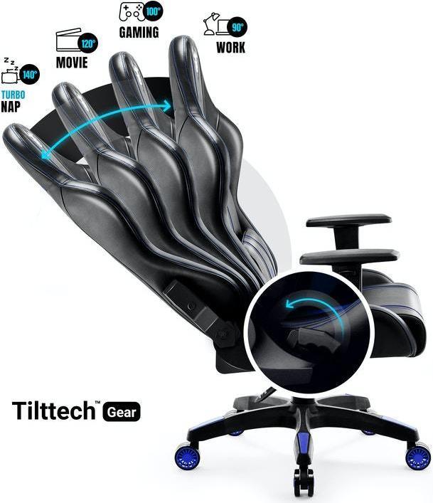 Productafbeelding Diablo Gaming stoel X-One 2.0 Gaming Chair Normaal, Zwart-blauw