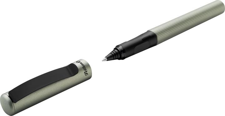 Produktbild Pelikan Tintenroller Pina Colada Edition Keildisplay farbig (Olive metallic, Anthrazit Metallic, Mauve metallic, 12 x)
