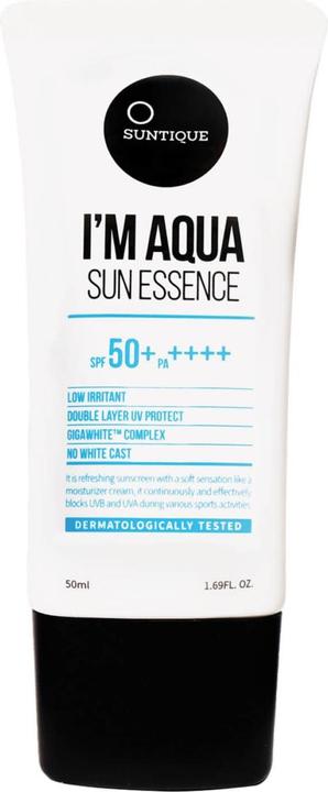 Suntique i'm aqua sun essence (Sonnencreme Gesicht, SPF 50+, 50 ml)