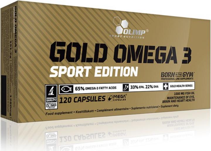Olimp Sport Nutrition Omega 3 Sport Edition (120 Piece, Capsules)