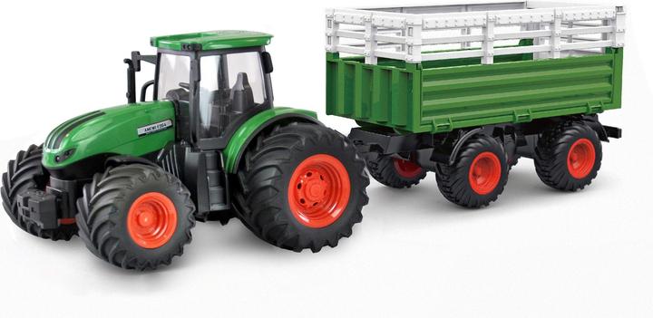Actual product image Amewi Tractor with cattle truck, green 1:24, RTR (RTR Ready-to-Run)