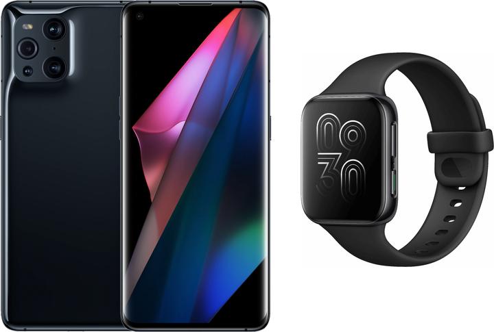 Image du produit OPPO Find X3 Pro + Watch Black