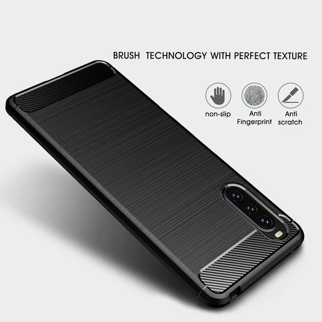 Actual product image MU Style Carbon Fiber TPU Softcase Series (Sony Xperia 10 III)