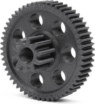 Image du produit Prusa Prusament PETG Fibre de carbone noir 1kg (PETG, Carbone, 1.75 mm, 1000 g, Noir)