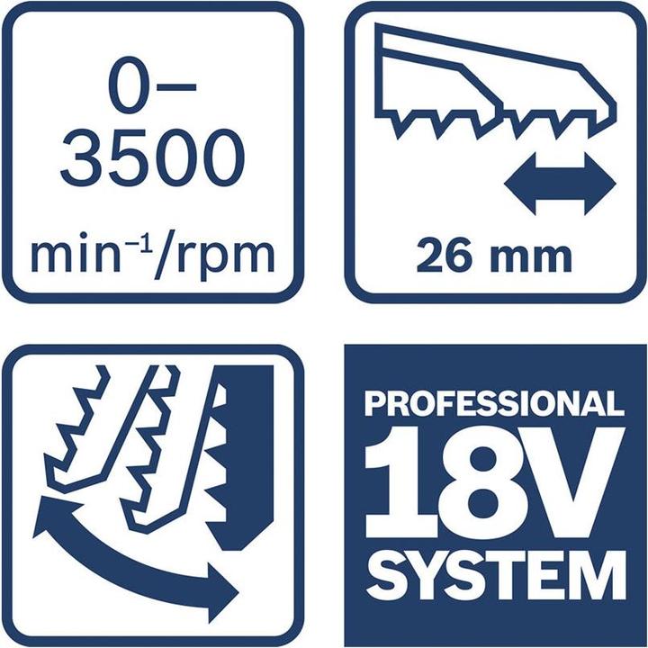 Productafbeelding Bosch Professional GST 18V-125 S