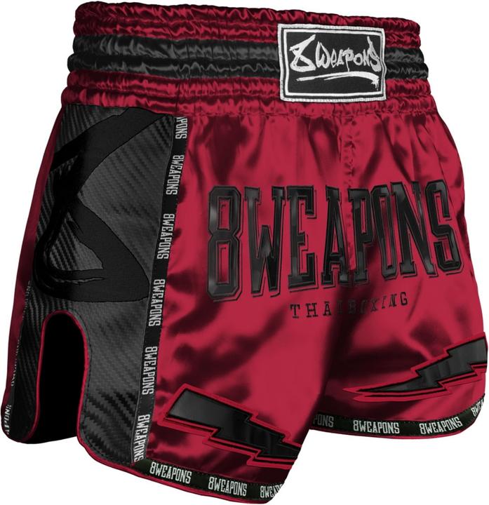 8Weapons 8 WEAPONS Muay Thai Shorts Carbon - Red Dawn XXL (M)