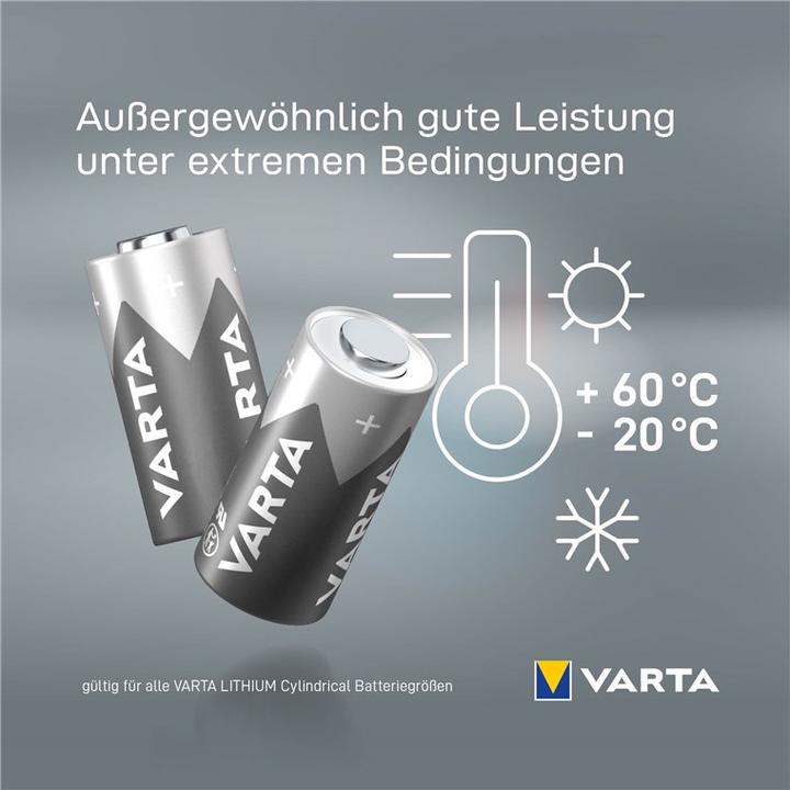 Actual product image Varta Photo Lithium (1 pcs., 2CR5, 1400 mAh)