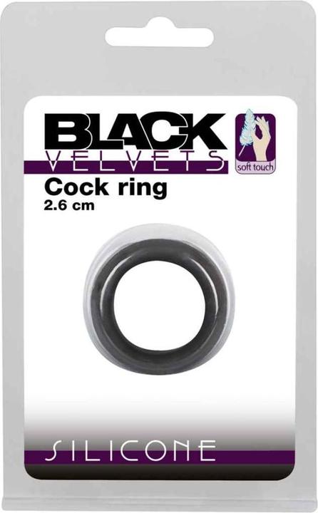 Black Velvets Anneau pénien large (2.60 cm)