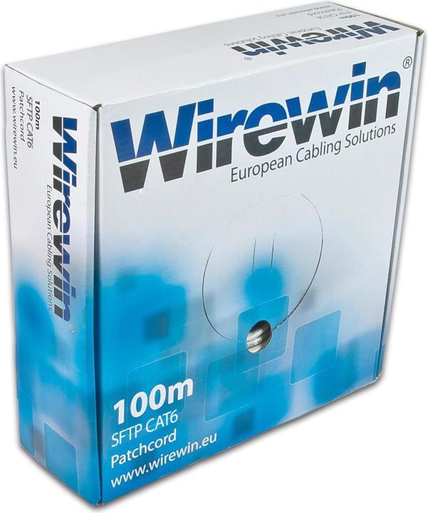 Image du produit Wirewin Câble de réseau (S/FTP, CAT6, 100 m)