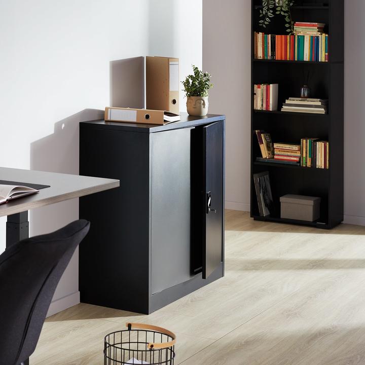 Immagine prodotto tectake Armadietto con 3 ripiani (90 x 40 x 90 cm)