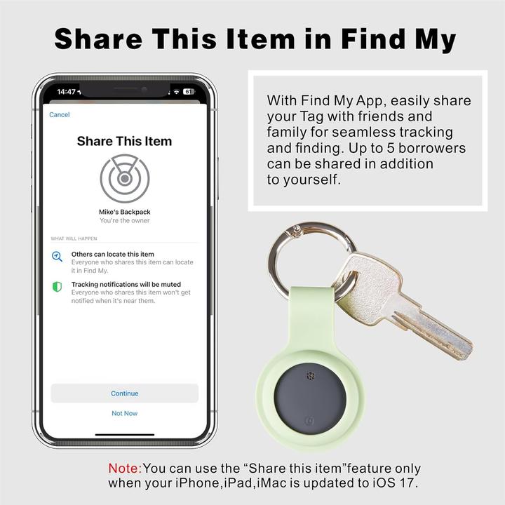 Actual product image Reyke Smart Tag Pro - Tracker im 4er Pack (Apple)