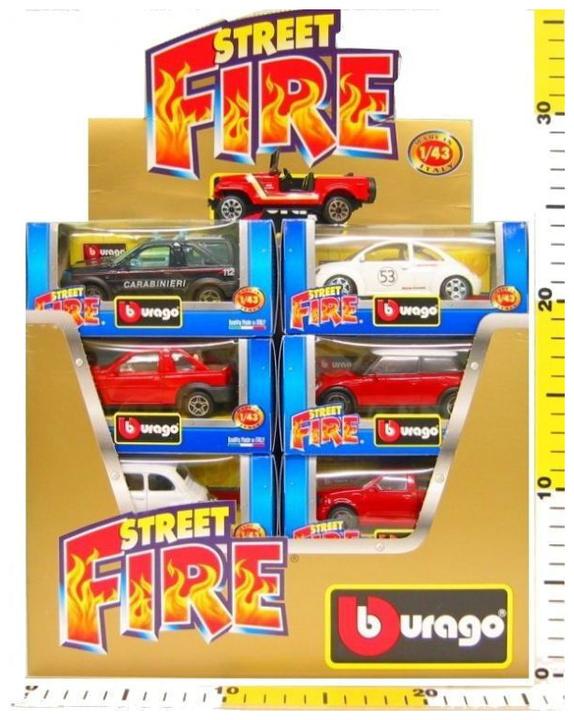 Image du produit Bburago Street Fire 1/43 in Windowbox 12/144