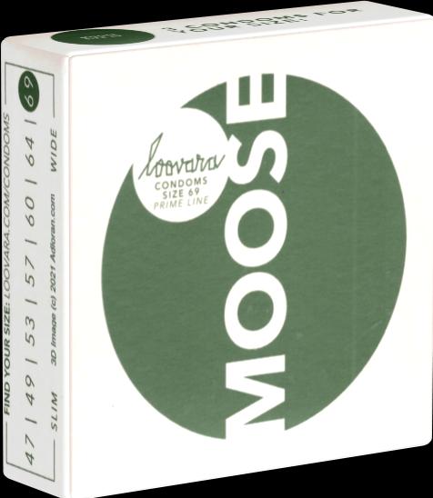 Loovara 69 «Moose» 3 strapazierfähige Masskondome aus Fairtrade-Latex (3 Stk.)