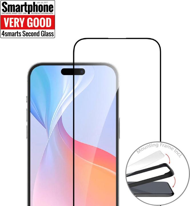 Image du produit 4smarts Second Glass (1 pièce(s), Apple iPhone 16)