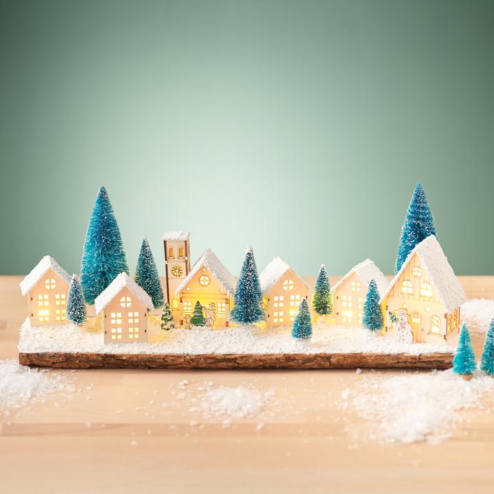 Immagine prodotto VBS Kit di costruzioni in legno "Chiesa con cuspide rotonda", incl. LED