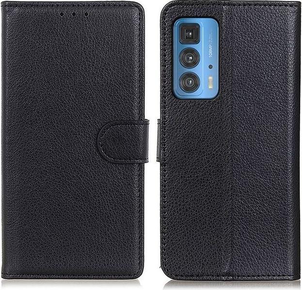 Produktbild MU Classic Litchi Leder Bookcover Series (Motorola Edge 20 Pro)