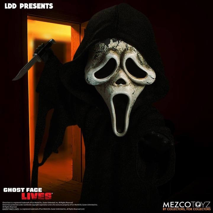 Actual product image Mezco Toys Scream Living Dead Dolls Ghost Face - Zombie Edition