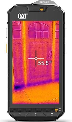 Image du produit Cat S60 (32 Go, Noir/Argent, 4.70", Double SIM hybride, 13 Mpx, 4G)