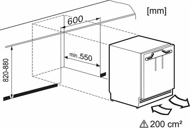 Actual product image Miele F 31202Ui Re (Installation, 95 l)