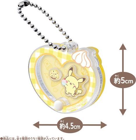 Actual product image Pokémon PokePeace Moving Acrylic Charm Collection Sweets Shop