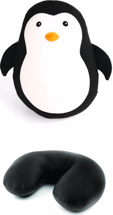 Kikkerland Zip Flip Penguin (Kopf- & Nackenkissen)