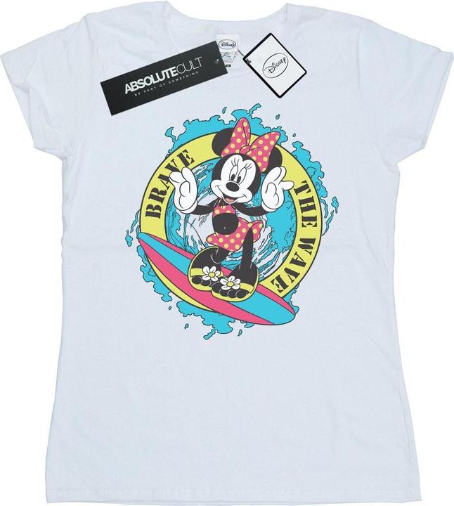 Disney Minnie Mouse Brave The Wave TShirt (S)