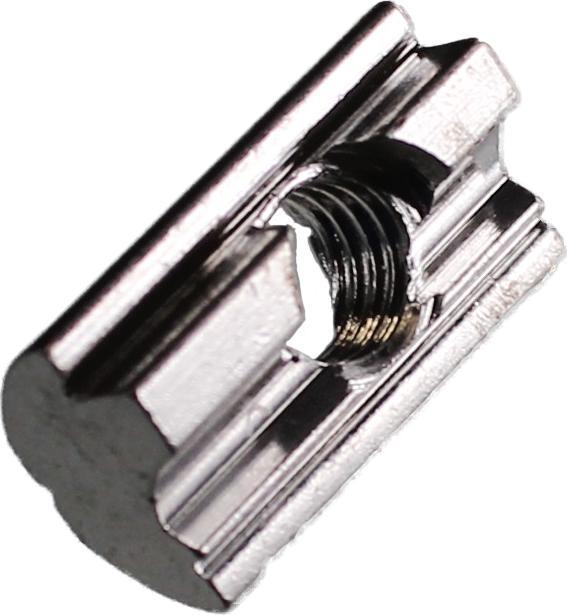 Image du produit Offgridtec Coulisseau ALU/A2 pour profilé de rail solaire (4x4cm) Filetage à visser M8