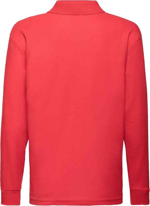 Immagine prodotto Fruit of the Loom Polo in Piqué di Manica Lunga Bambino (128)