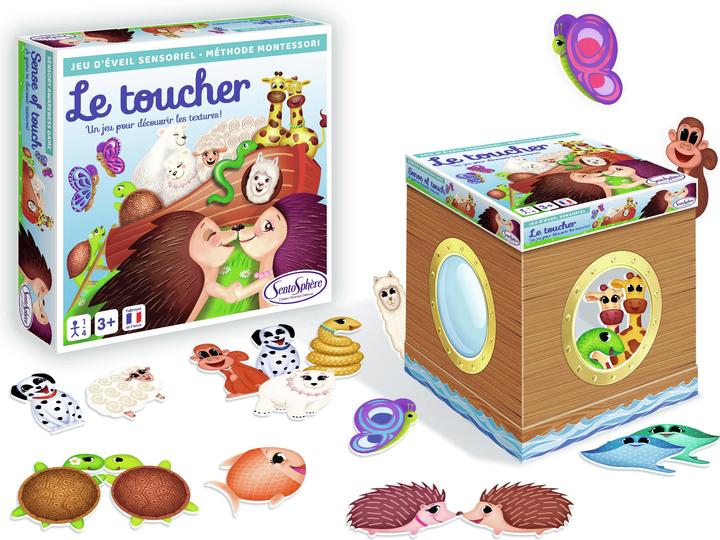 Productafbeelding Sentosphere Jeu D'Eveil Sensoriel - Le Toucher (Fr)