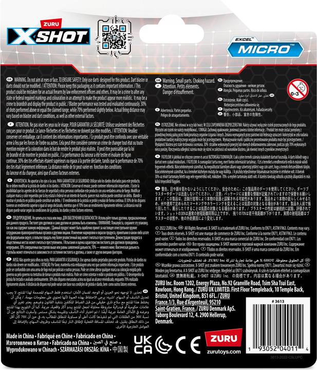 Nutritional values and ingredients Xshot X-SHOT Micro