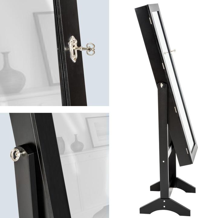 Actual product image tectake Schmuckschrank mit Spiegel