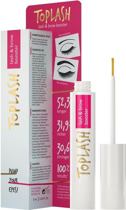 Actual product image Toplash Wimpernwachstumsserum (3 ml)